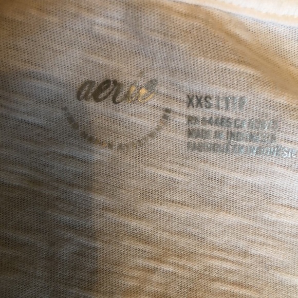 Aerie oversized pocketT-shirt. Xxs - Picture 4 of 4